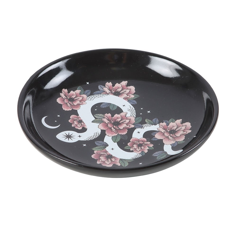 Something Different - Floral Snake Decoratie schaaltje - Zwart